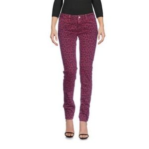 Purple Cheetah Jeans - Vera Moda